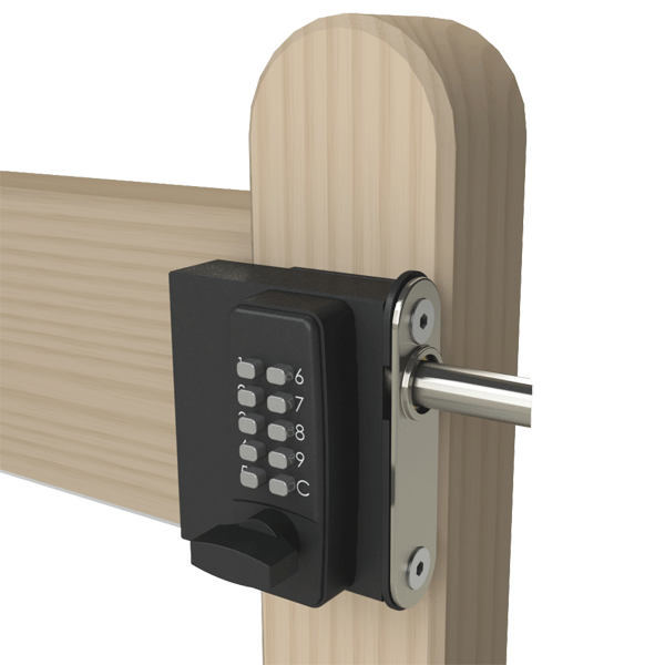 Select Pro Digital Code Lock for Wooden Gates | Double-Sided