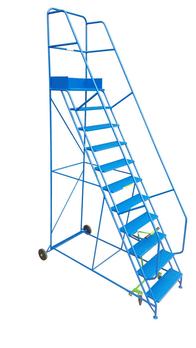 Industrial Extra Wide Steel Warehouse Steps