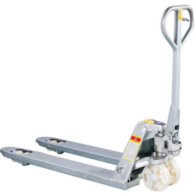 Galvanised Pallet Truck - 2500kg Heavy Duty - Zinc Plated Steel