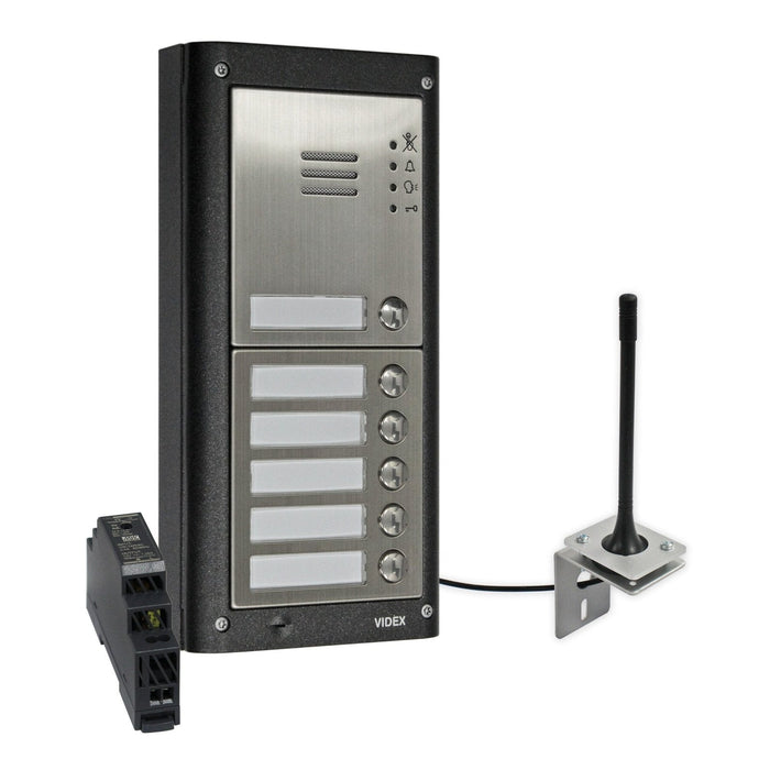 Videx GSM4K 4G GSM intercom with matt finish (mounting and stations are optional)