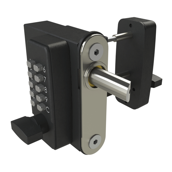 Select Pro Digital Code Lock for Wooden Gates | Double-Sided