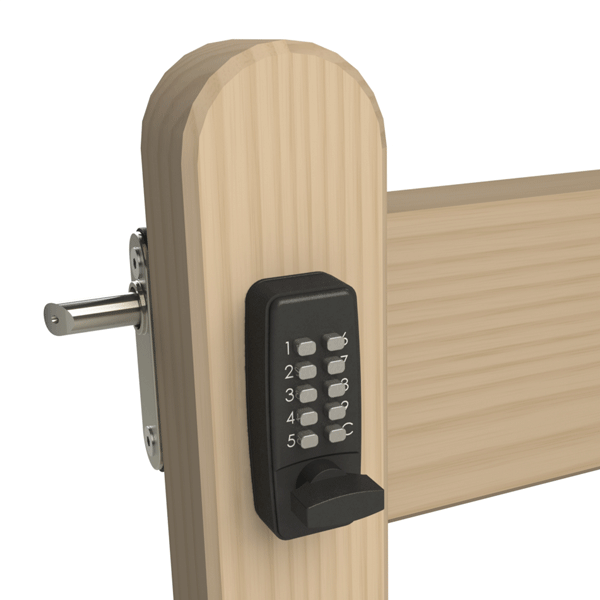 Select Pro Digital Code Lock for Wooden Gates | Single-Sided