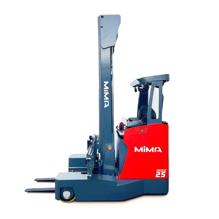 Multi-Directional Reach Truck New Lithium MiMA MQZ25 – 5.0m To 8.5m Lift – 2500kgs (#MQZ25-03)