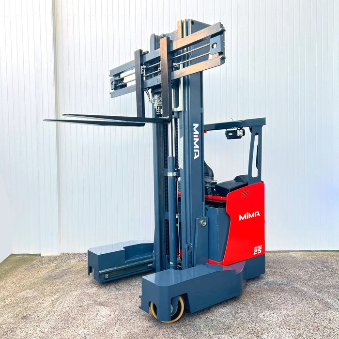 Multi-Directional Reach Truck New Lithium MiMA MQZ25 – 5.0m To 8.5m Lift – 2500kgs (#MQZ25-03)