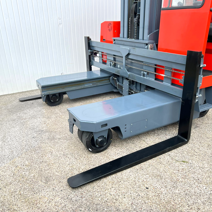 Multi-Directional Forklift New Lithium MiMA MQC35 – 4.5m To 8.0m LIFT – Half Cab 3500kgs  (#MQC35-01)