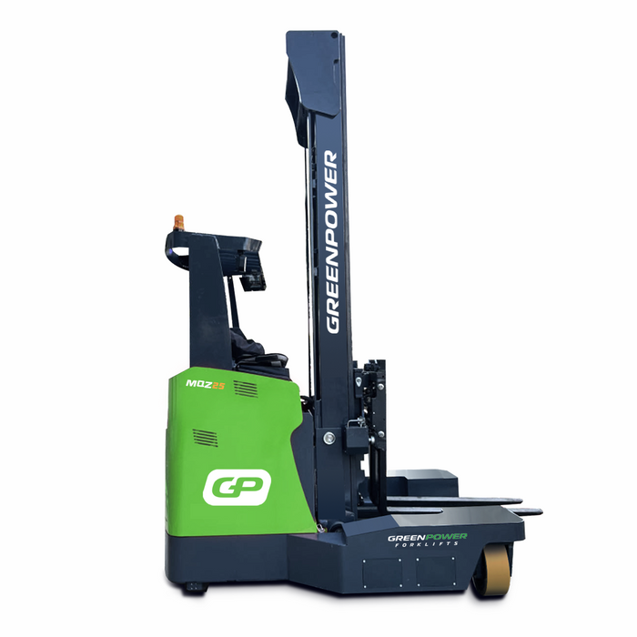 GREENPOWER MQZ25 New Lithium Multi-Directional Reach Truck 5.0m To 8.5m Lift 2500kgs  (#MQZ25-01)