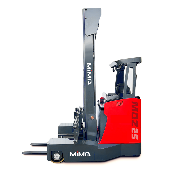 Multi-Directional Reach Truck New Lithium MiMA MQZ25 – 5.0m To 8.5m Lift – 2500kgs (#MQZ25-03)