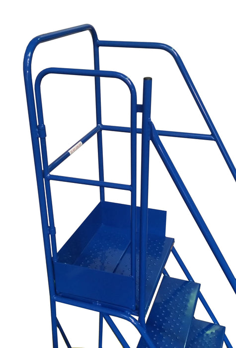 Industrial Steel Warehouse Steps