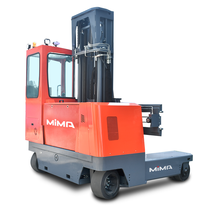 Multi-Directional Forklift New Lithium MIMA MQC40 – 5.0m To 8.0m Lift – Half Cab – 4000kgs (#MQC40-02)