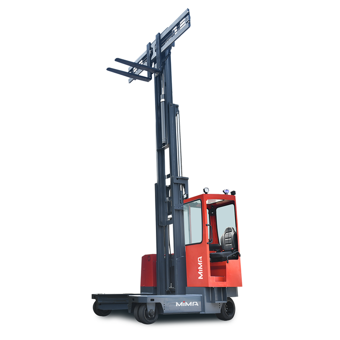 Multi-Directional Forklift New Lithium MiMA MQC35 – 4.5m To 8.0m LIFT – Half Cab 3500kgs  (#MQC35-01)